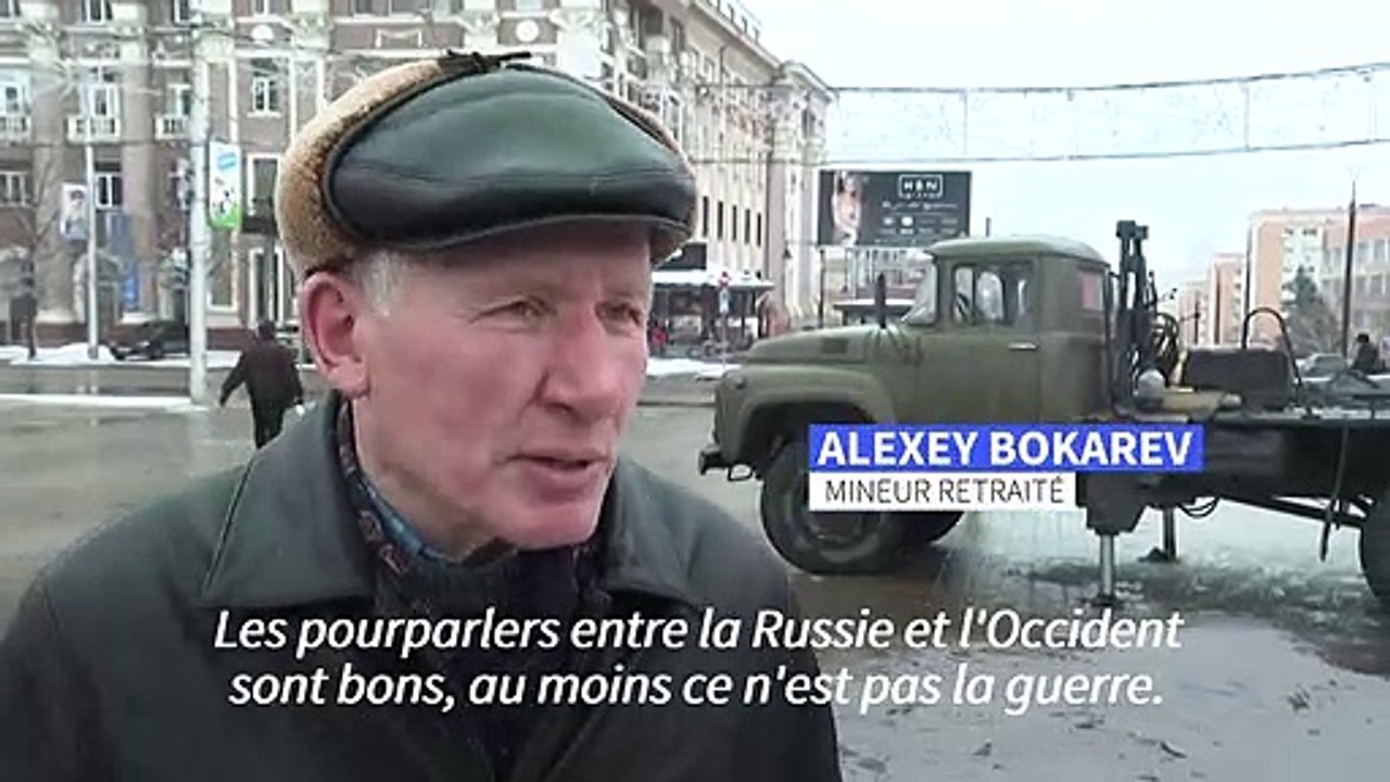 Ukraine: Blinken en visite, des habitants de Donetsk réagissent à la crise avec la Russie
