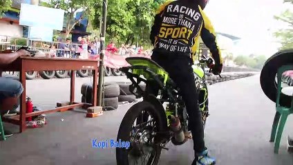 ninja std sok keras menuju garis finis