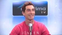 Le surfeur martégal Eric Dargent sur le plateau de Maritima TV