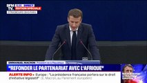 Discours devant le Parlement européen: Emmanuel Macron veut 
