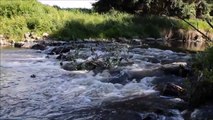 20 minutes, relaxing water, calming, nature river sound