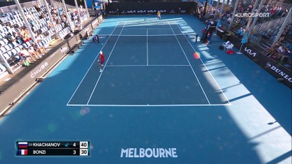 L'obstacle était trop haut pour Benjamin Bonzi face au Russe Karen Kachanov