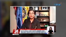 Giit ni Comelec Comm. Rowena Guanzon, hindi dine-delay ang desisyon sa petisyon laban kay Bongbong Marcos para paburan ang isang panig | 24 Oras