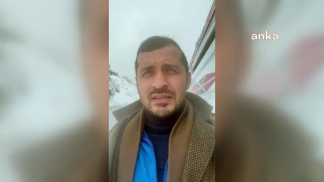 KAR YAĞIŞI NEDENİYLE 15 SAAT BOYUNCA YOLDA KALAN VATANDAŞ: AİLELER PERİŞAN, HASTA OLANLAR VAR