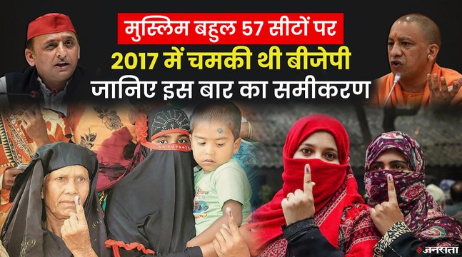 57 सीटों पर पकड़ और 19.3% वोट शेयर रखने वाले Muslim Voter के कैसे रिझाएंगे BJP और SP | UP Election 2022