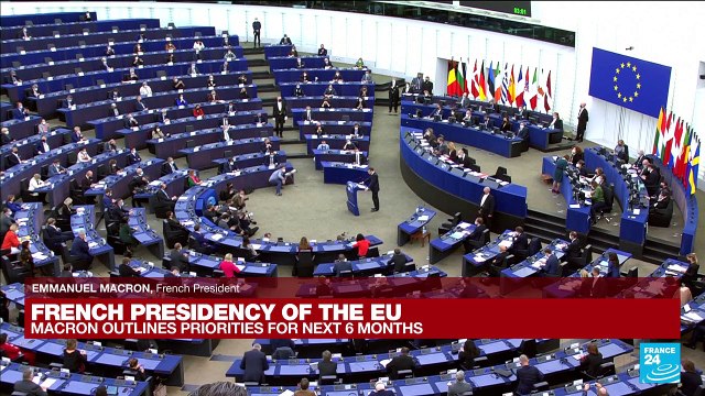 REPLAY - 'I believe in us': Macron outlines priorities of French EU presidency of the EU