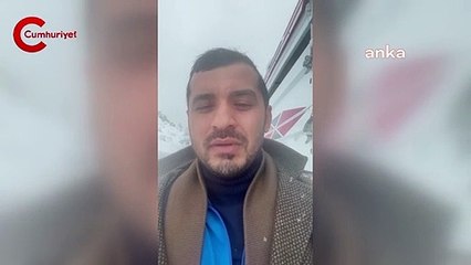 15 saat boyunca yolda kalan yurttaş isyan etti: 'Aileler perişan'