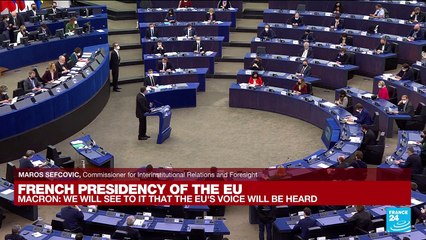 REPLAY: Macron faces questions from MPs over French EU presidency agenda