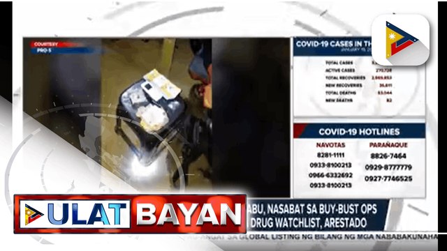 P374-K halaga ng hinihinalang shabu, nasabat sa buy-bust ops sa Pili, CamSur; Suspek na nasa drug watchlist, arestado