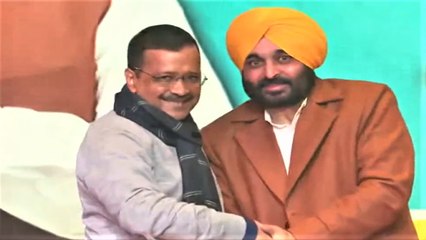 Kejriwal announced Bhagwant Mann as AAP's CM face