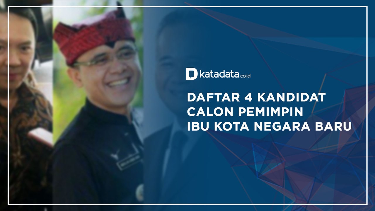 Daftar 4 Kandidat Calon Pemimpin Ibu Kota Negara Baru | Katadata Indonesia