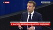 Emmanuel Macron : «Vous avez très méthodiquement dit n’importe quoi sur tous les textes européens»
