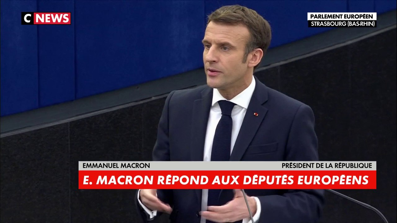 Emmanuel Macron : «Vous avez très méthodiquemen...