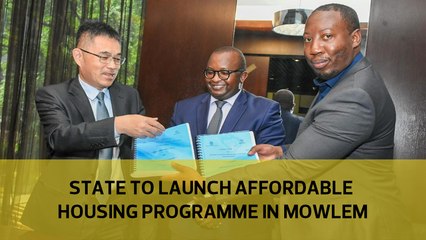 State to launch affordable housing programme in Mowlem