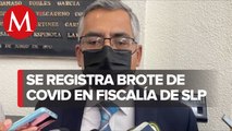 Reportan 90 contagios de coronavirus en la Fiscalía General de San Luis Potosí