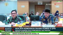 Komisi VIII DPR Usir Sekjen Kemensos dari Rapat, Mensos Tri Rismaharini Minta Maaf