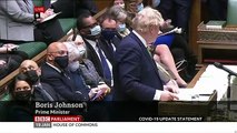Coronavirus - Le Premier ministre britannique Boris Johnson annonce la fin de l'essentiel des restrictions mises en place en Angleterre