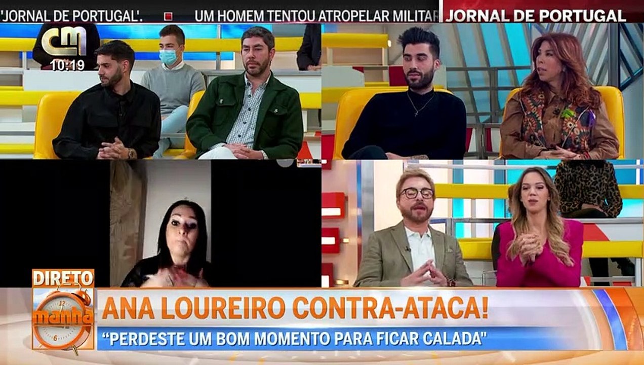 Apresentadora da CMTV criticada por convidada (19-01-2022)