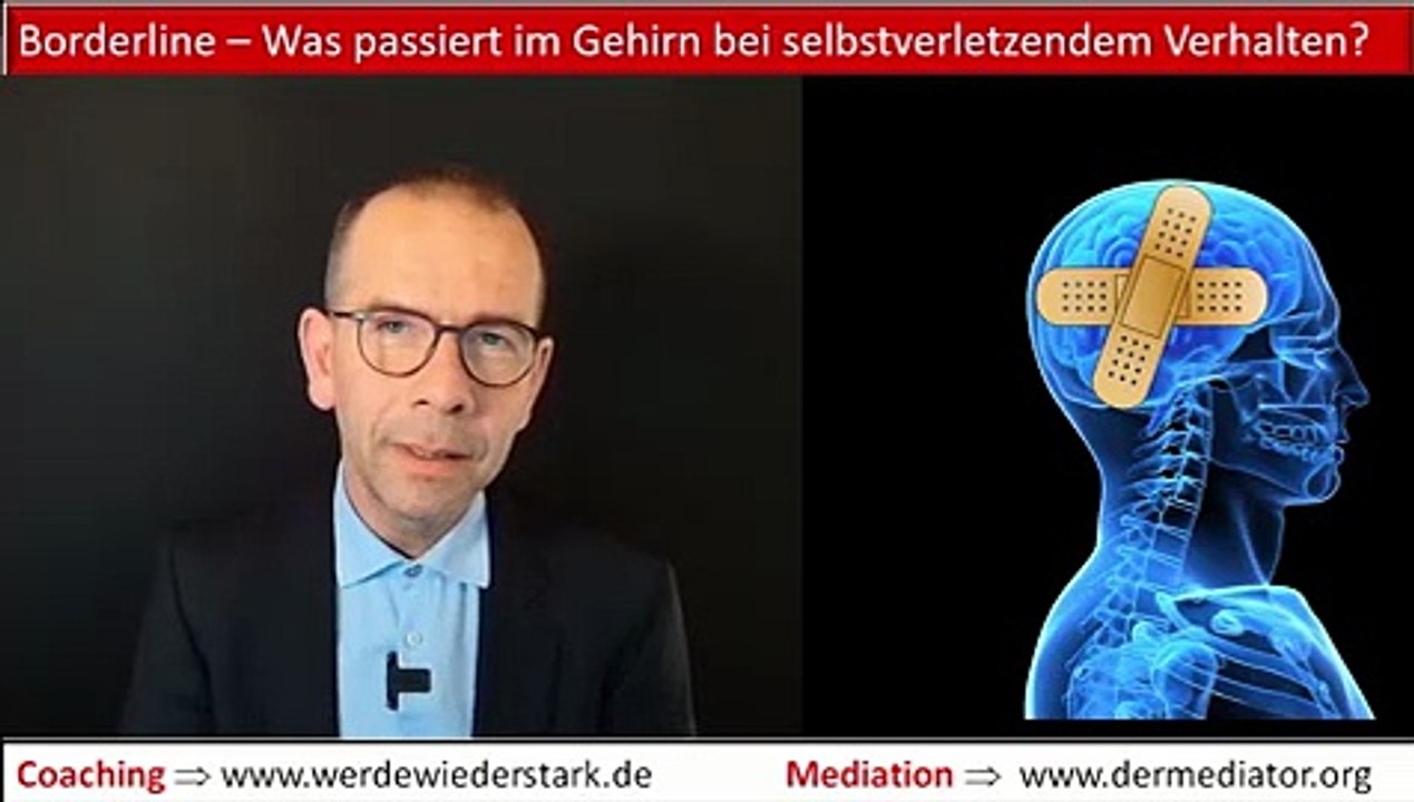 Borderline - Was passiert im Gehirn bei selbstverletzendem Verhalten