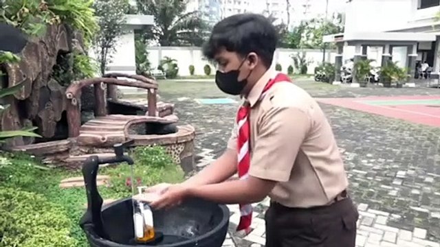 Siswa Diimbau Disiplin Terapkan Protokol Kesehatan di Sekolah