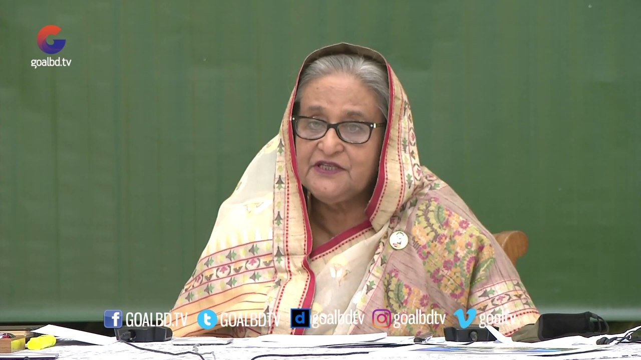 ডিএসসিএসসি ২০২১-২০২২ কোর্সের গ্র্যাজুয়েশন সেরিমনি অনুষ্ঠানে প্রধানমন্ত্রী শেখ হাসিনা