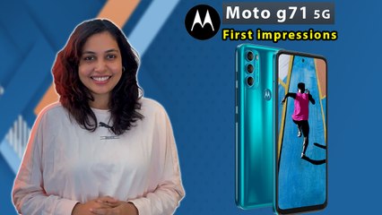 Moto G71 5G First Impressions