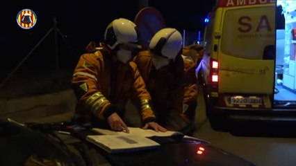 La rápida intervención en la residencia de Moncada evitó más víctimas