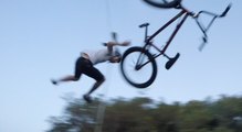 Freestyle BMX Tail Whip Fail