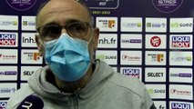 Interview maritima: le coach d'Istres Provence Handball Gilles Derot fait un bilan lors de cette trê