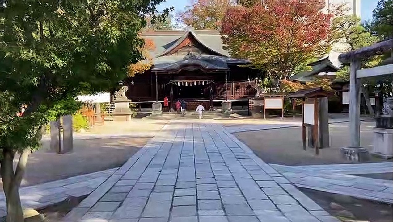 Walking city in the Morning: Urban area~Matsumoto castle, Nagano Japan Vlog ASMR [Street View]