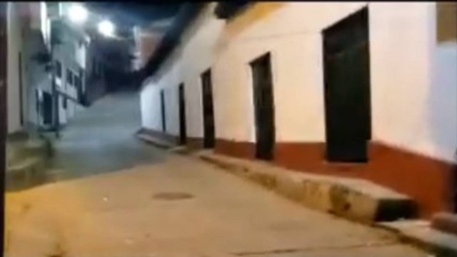 En video quedó registrado ataque armado a estación de Policía en Norte de Santander