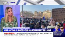 Huit antivax français jugés pour harcèlement en ligne