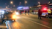 Beyoğlu'nda makas kazası; trafik felç oldu