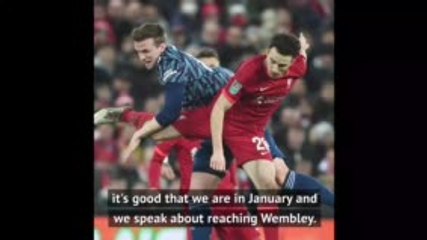 Download Video: Liverpool will 'try everything' to reach Wembley - Lijnders