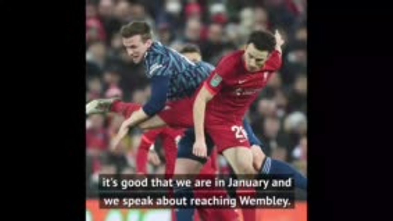 Liverpool will 'try everything' to reach Wembley - Lijnders