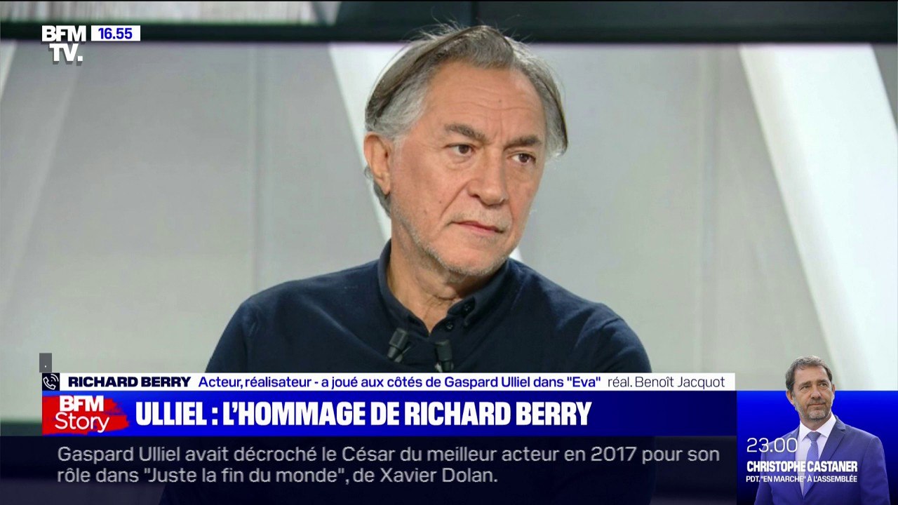 "Il était humble, il était simple": l'hommage de Richard Berry à Gaspard Ulliel