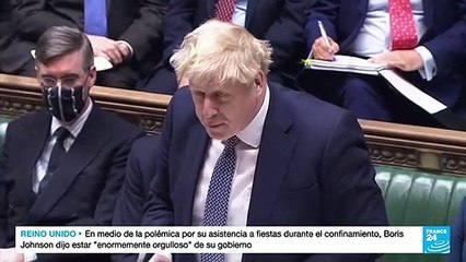 'Partygate': Boris Johnson rinde cuentas otra vez en la Cámara de los Comunes