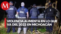 14 multihomicidios en lo que va de 2022 en Michoacán