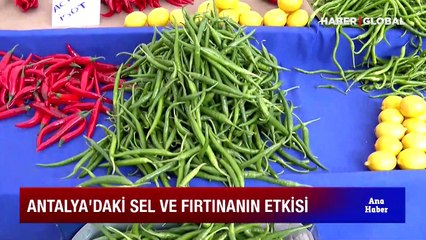 Antalya'da sel, İstanbul'da zam! Yeşilliği soğuk vurdu