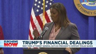 New York attorney-general reveals Trump's company misled banks