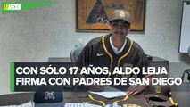 Pitcher de Sultanes de Monterrey de 17 años firma con los Padres de San Diego