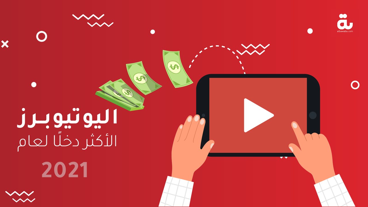 "اليوتيوبرز" الأكثر دخلًا لعام 2021