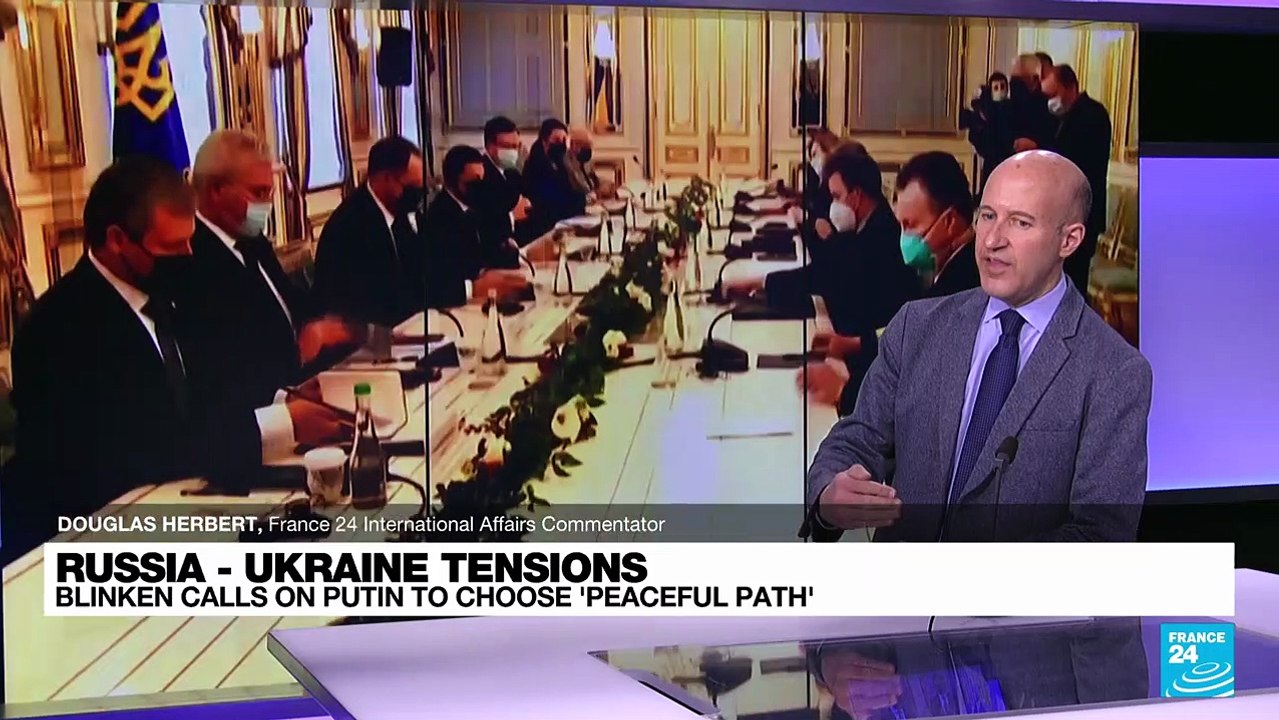 Blinken vows 'relentless' diplomacy to avert Russian attack on Ukraine