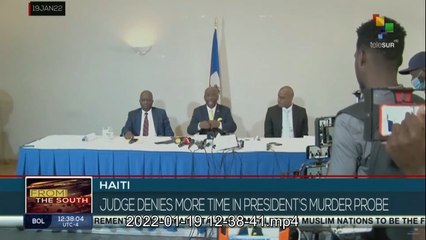Haiti: Judge denies more time in President's murder probe