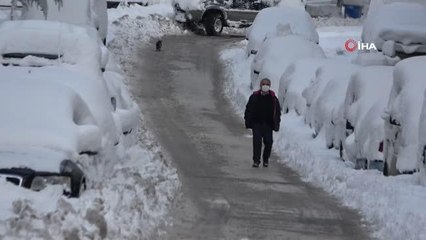 Karabük'te kar yağışı sonrası kartpostallık görüntüler
