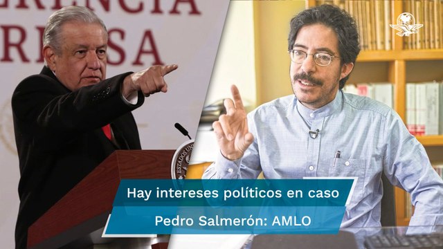 Llama AMLO a presentar denuncias en contra del historiador Pedro Salmerón