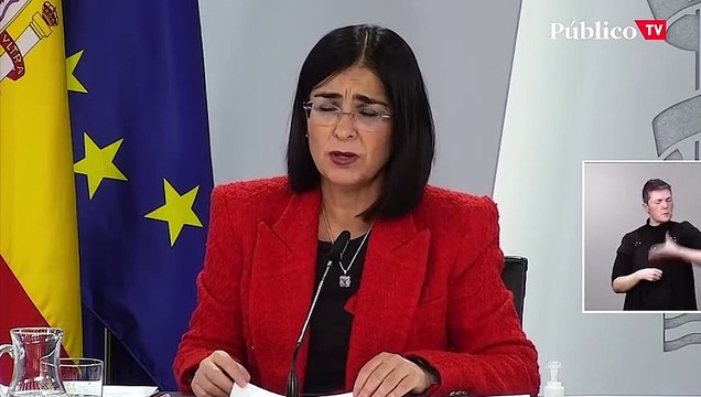 Carolina Darias: Una persona vacunada de entre 60 y 79 años tiene 16 veces menos probabilidades de acabar hospitalizado