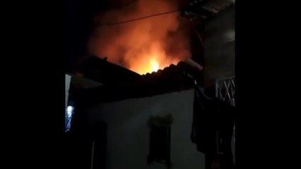 Incêndio em residência gera explosão no bairro do Varjão, em João Pessoa