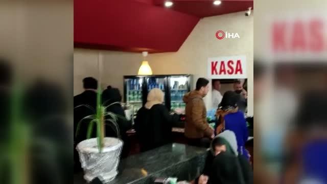 Nurdağı-Gaziantep arasında mahsur kalan vatandaşlara ücretsiz yemek ikramı