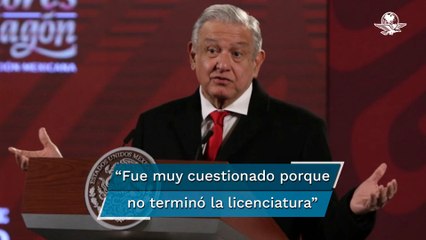AMLO defiende a Javier May; "ya quisiera tener 100 hombres así en mi gobierno", dice